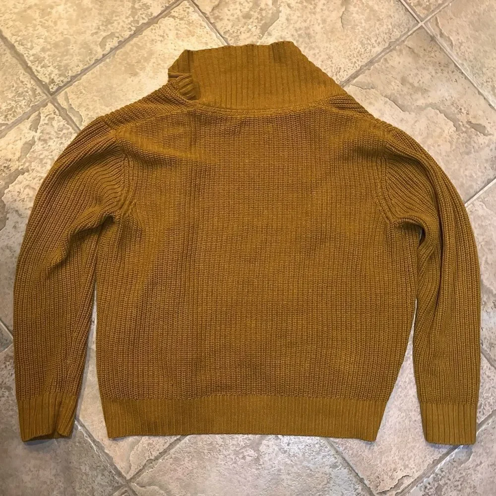 Urban Outfitters OS Knitted Sweater Orange Cardigan Cotton Long (EUC)​​​ - Picture 3 of 6